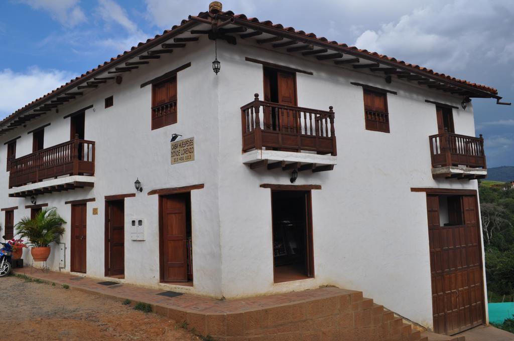 Hospedaje Donde Lorenzo Barichara Exterior foto